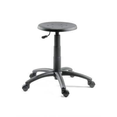 Hopedale Adjustable Height Ergonomic Industrial Stool