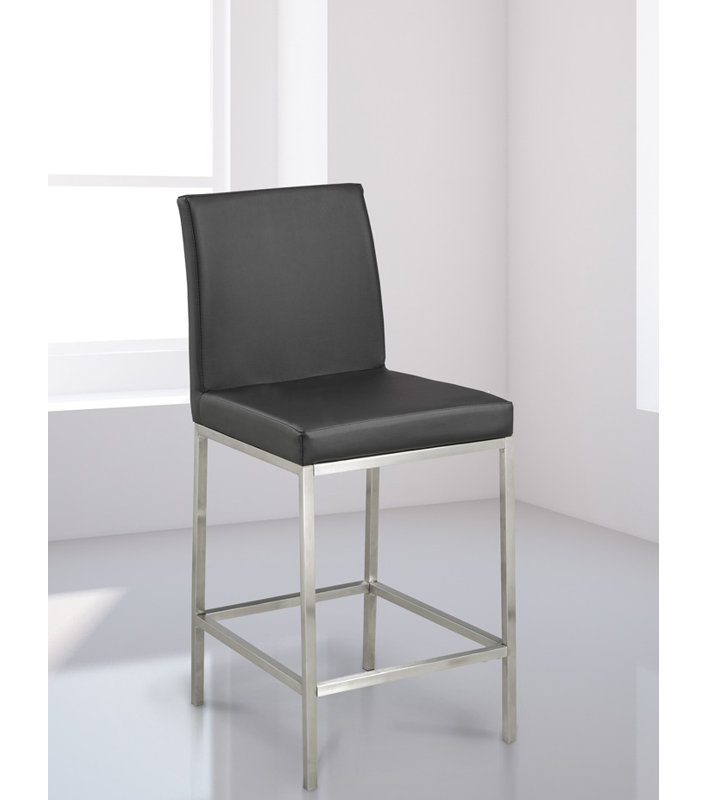 Tabouret de comptoir 25 po Hopson, Noir