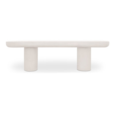 Ansel Stone Garden Bench by Joss & Main