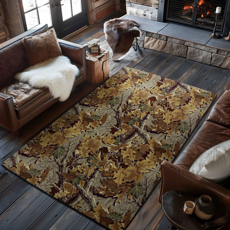 Tapis camouflage Realtree Advantage Classic, Rectangle 2 pi 8 po x 3 pi 10 po