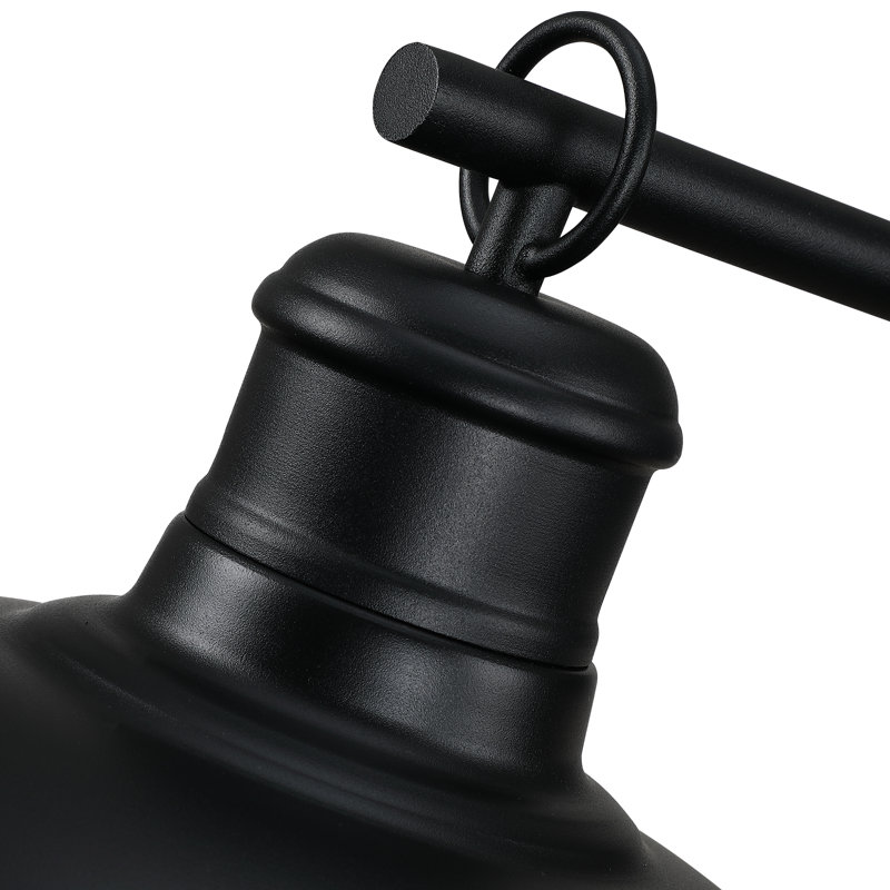  10” Black Outdoor Wall Lights (set of 2)