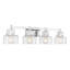 Éclairage pour salle de bain 4 lumières Savoy House Dover en chrome-486375232-486375238-486375239