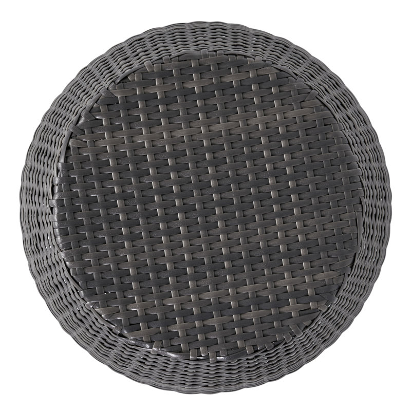 14.00" Wicker Outdoor Patio Side Table | Gift Idea