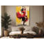 «Flamenco Dancer», impression sur toile: Danse espagnole passionnée-874964236