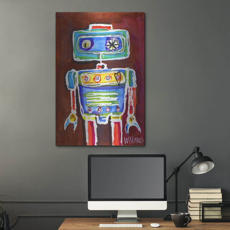 «Robot Boy» par Wyanne, H 36 po x l 24 po