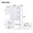 Renilde 62"H Bathroom Cabinet with Adjustable Shelf, Drawers and Racks