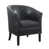 Black Faux Leather