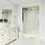 Cass 56-60" W x 76" H Sliding Frameless Shower Door with 3/8" Clear Glass-55865506