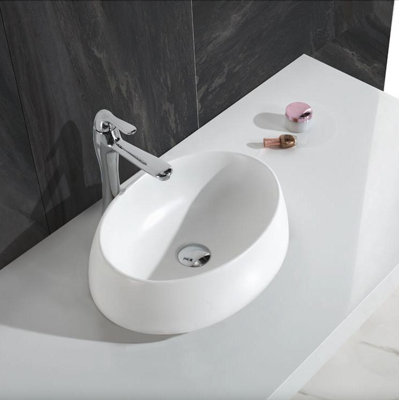 Lavabo vasque à poser ovale ADM