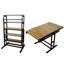 Table de salle à manger extensible pliable à tréteaux 30,7 po Witman, table de cuisine, table de salle à manger, table de salle à manger, table de salle à manger-1119438705