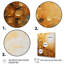 Or blanc, lueur dorée - collages abstraits, impressions d'art mural-1431003441-1431003444