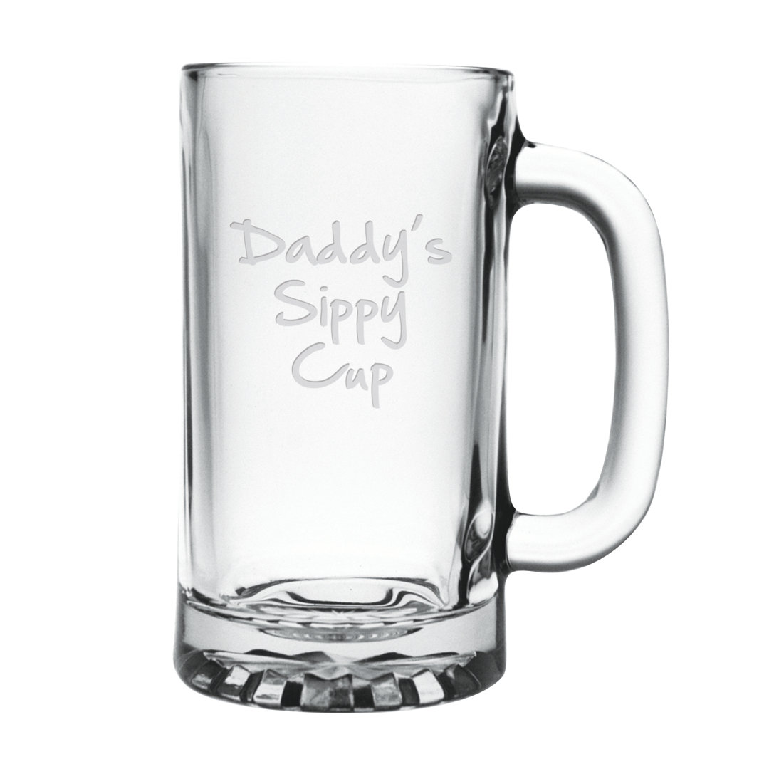Daddys Sippy Cup 16oz. Beer Mug Set (Set of 4) Susquehanna Glass