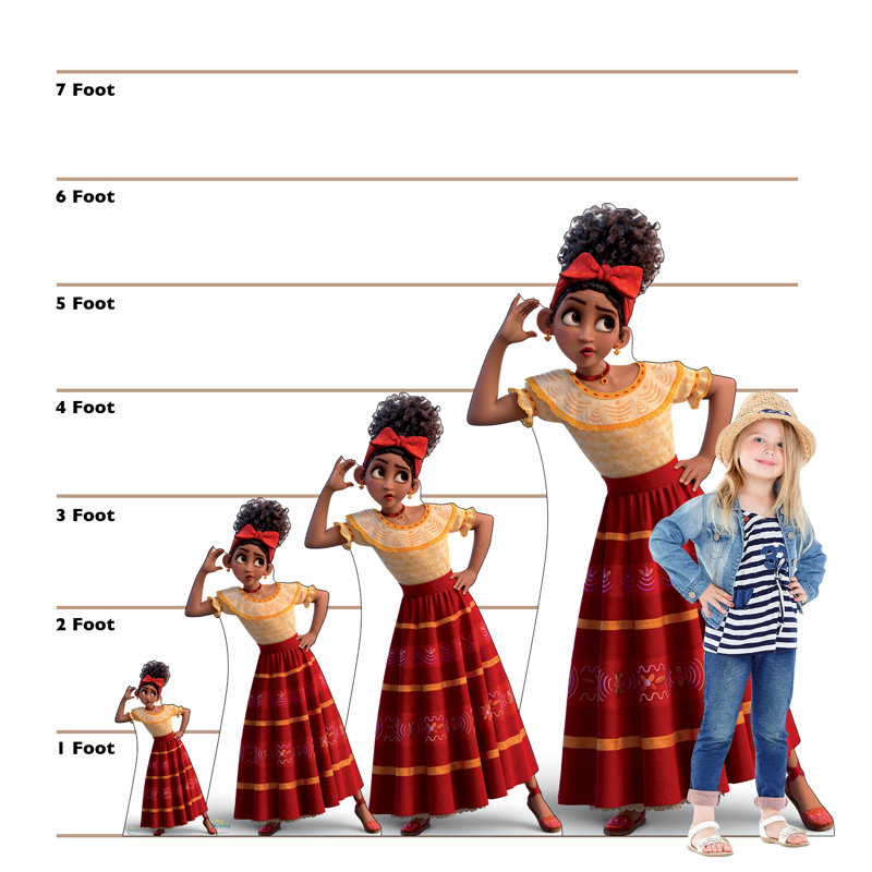 48'' Dolores Encanto Cardboard Standee with Red Dress