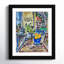 Montpellier Lemons In Blue Bowl Framed On Paper by Montpellier Print-734023185-734023182