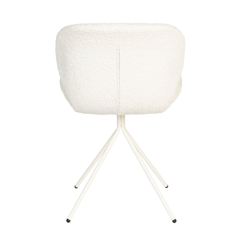 OMG Upholstered Dining Chair, Off White