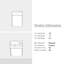Ensemble de meuble-lavabo simple 18 po