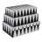 Quirion Resin, Wood & Non-Woven Fabric Decorative Storage Boxes - Modern Multipurpose Organizer for Stylish Spaces, Set of 3