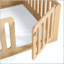 Lit double sur pied en bois massif avec porte Montessori-1128445981-1128445987
