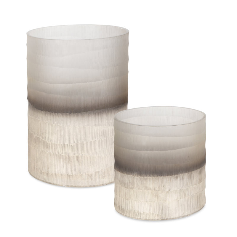 Ensemble de 2 vases modernes Ombra