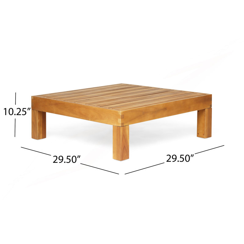 Banc d'angle en X avec table basse