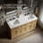 Charlemont 60 In. Bathroom Vanity Cabinet With Sinks And Quartz Top-93330300