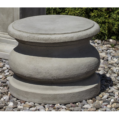 Low Round Plain Pedestal