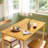 Momordique Modern Farmhouse Square Table, Cozy Wooden Dining Table for 1-2 Persons, Ideal for Small Kitchen & Dinner Spaces-112848472