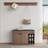 Shelbie 12 Pair Shoe Storage Bench