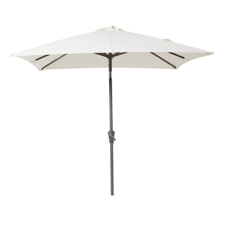 Quinden All Weather Wicker/Rattan 8 - Person with Cushions, Brown, Cream