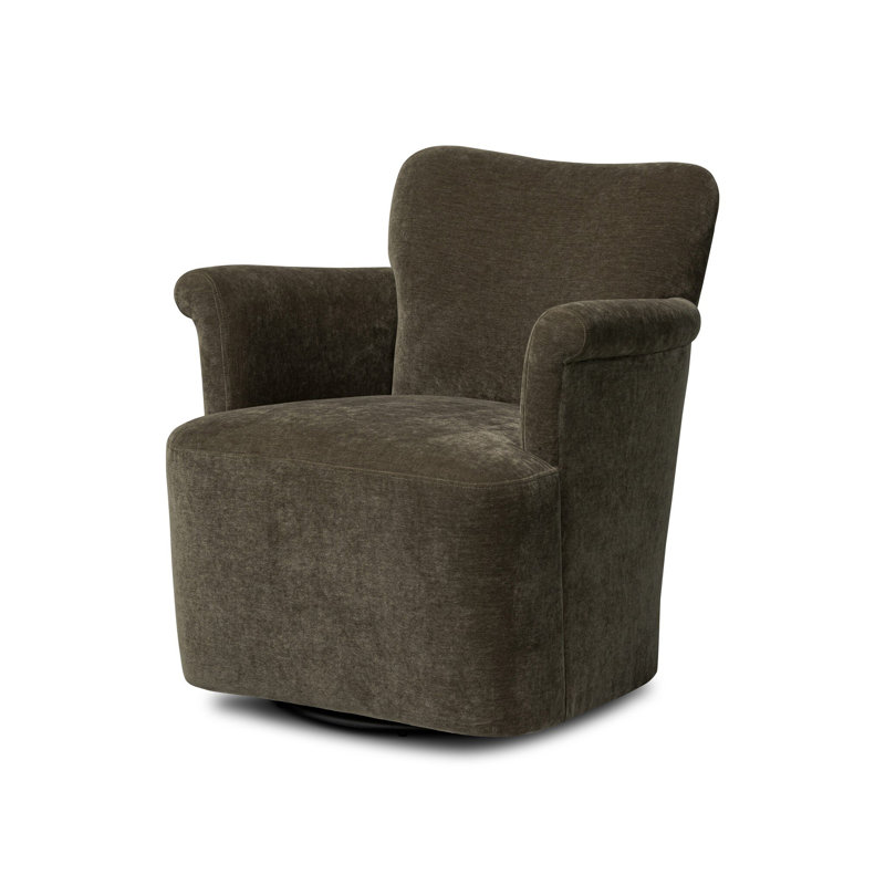 Camellia Swivel Chair, Malmo Olive