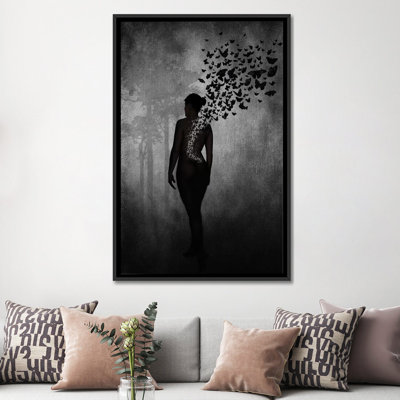 « the papillon transformation », reproduction d’impression sur toile