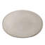 Table d'appoint de patio légère en béton - Style simple et contemporain, gris, l 25,24 po x P 17,58 po, H 20,79 po, conception ovale facile à installer