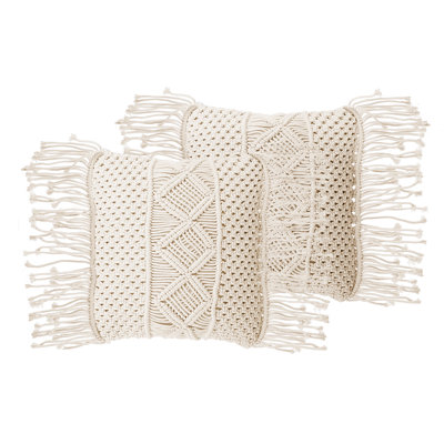 Sayuri Geometric Square Cushion