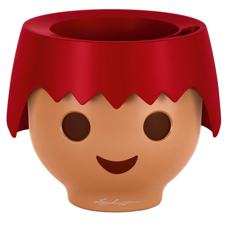 Pot Planter, Fire Red