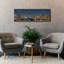  «Chicago Nighttime Skyline 2» par Epic Portfolio, art mural sur toile, 60 po x 20 po