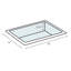 River Falls Metal Rectangular Drop-In Bathroom Sink-610978955-623360224