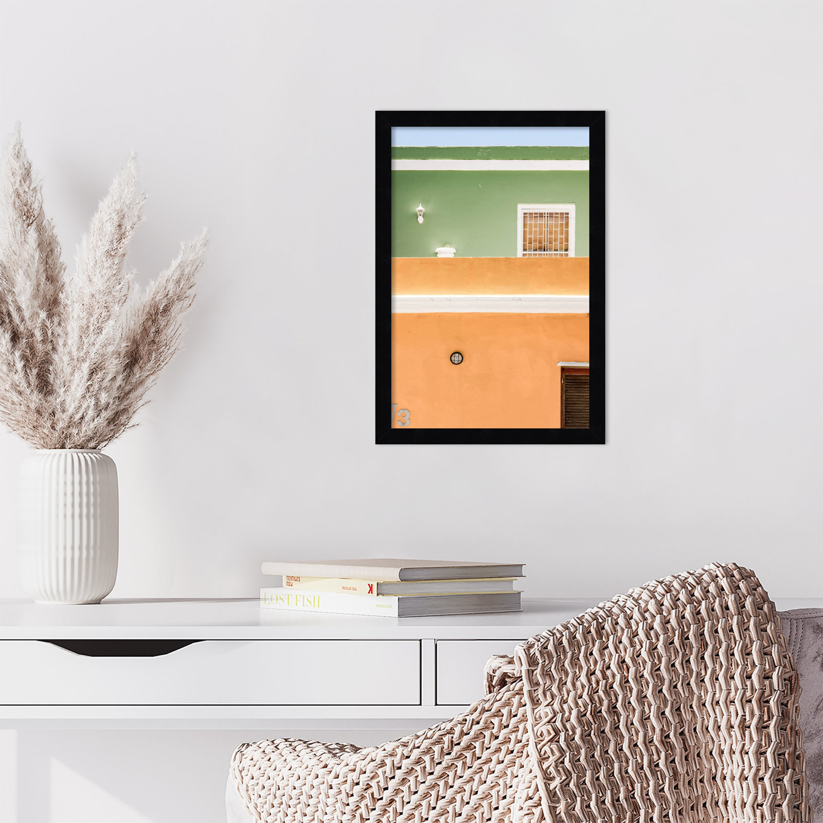 Piara "Joy House" Print by Shot by Clint, Black, 17" H x 12" W