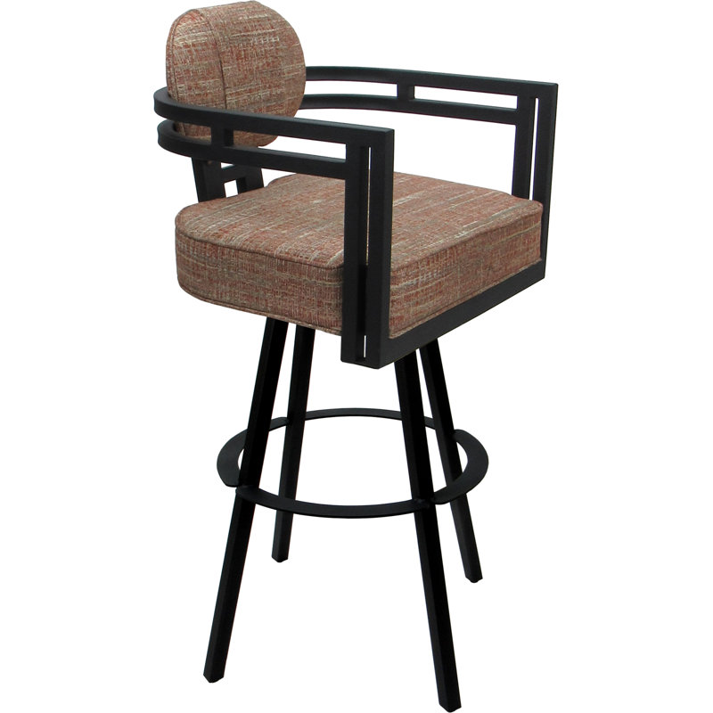 Watusi Madder - Black - 26" Seat, Watusi Madder/Polyester Blend, Black