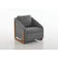 Fauteuil rembourré en tissu-171802889