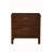 Milburn 2 Drawer Nightstand, Cappuccino-542413425
