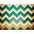 Gold/Turquoise Chevron selected