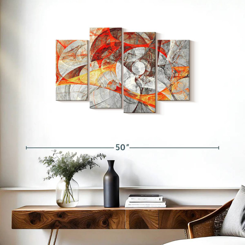 Avery Marble Dynamic Abstract, 22"H x 36"W