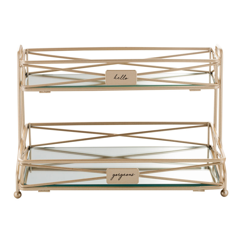 Mui 2 Compartment Makeup Organizer