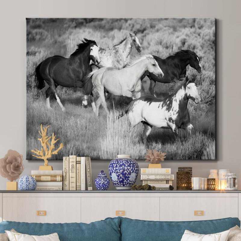 " Prairie Run ", 48" H x 32" W x 1" D