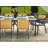 Outdoor Furniture Monterey 7 Piece Dining Set with 96 in. Table-70572093-70572091