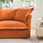 Koala Armless Sofa - Orange