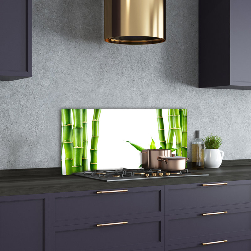 Aanis 50cm W x 100cm L Glass Peel and Stick Panel