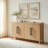 Gladine Sideboard Dark Brown-129506823