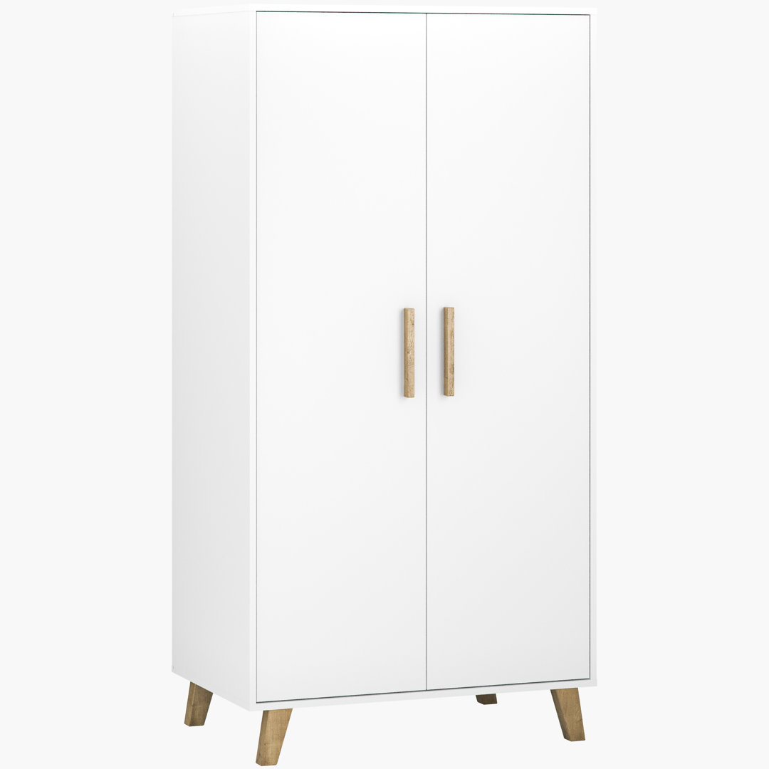 2 Door Manufactured Wood Wardrobe