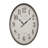 30" Large Oversized Round Brown Wall Clock for Transitional Home Decor